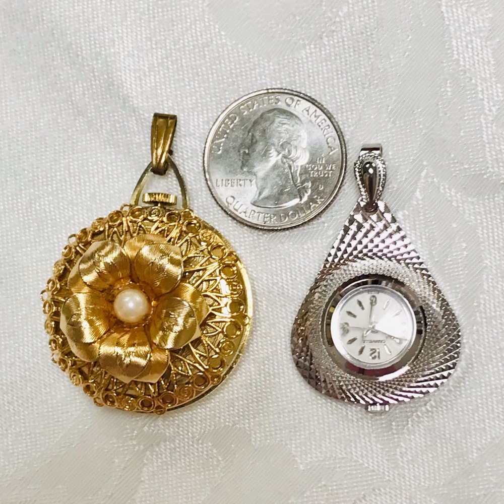 Vintage Watch Pendants